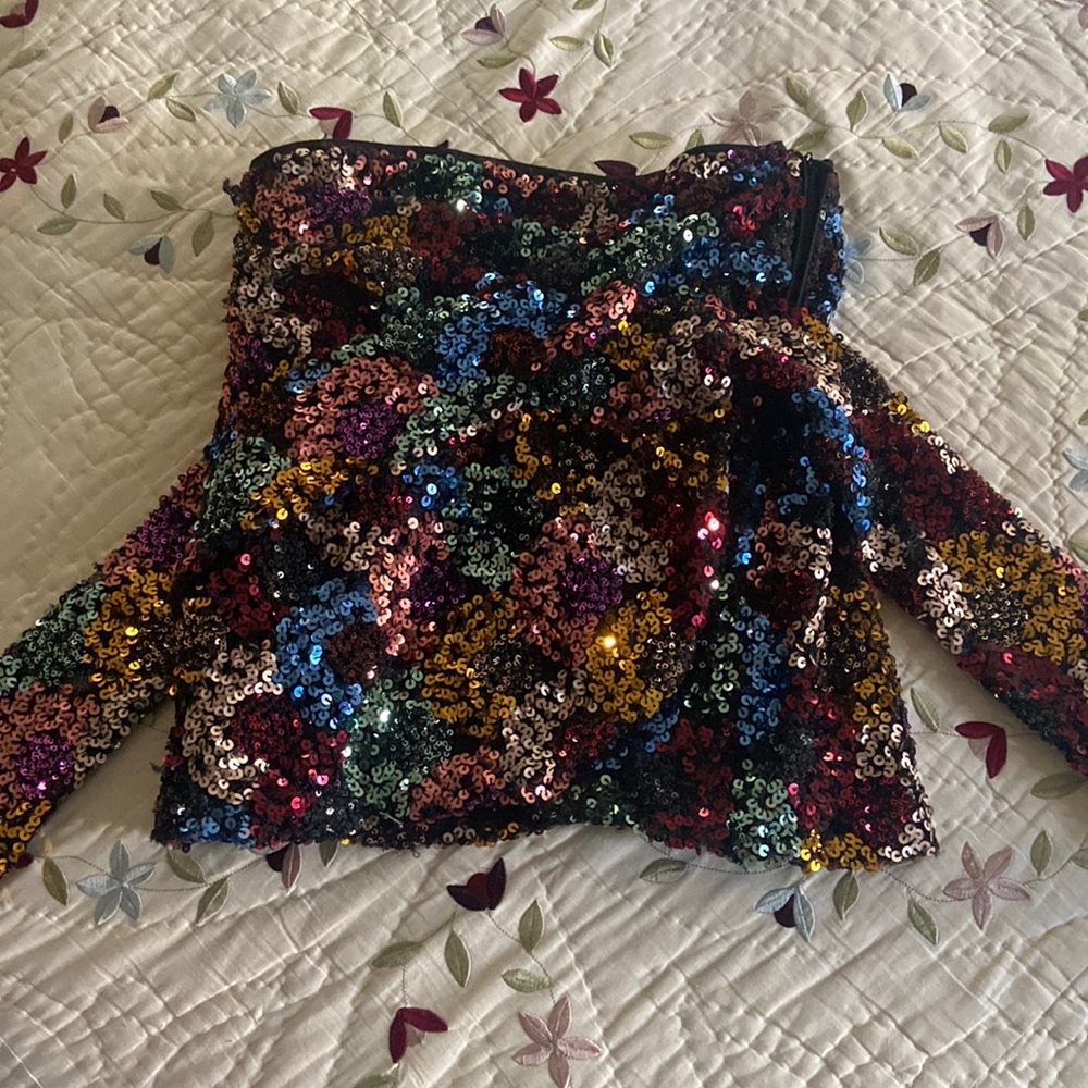 Zara sequin skirt